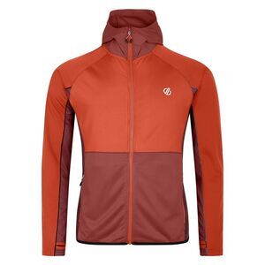 Dare 2B Mens Assimlilate II Core Stretch Midlayer / Cinnamon/Syrah Red